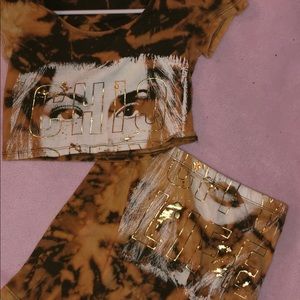 FashionNova Rocker Two Piece Set